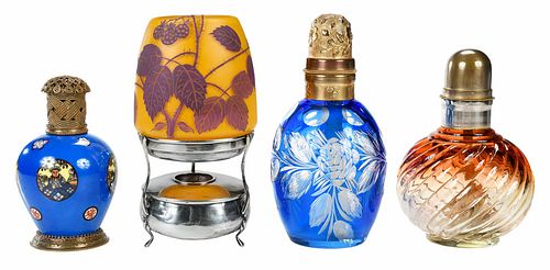 Four British and Continental Perfumes, Burner Diffusers