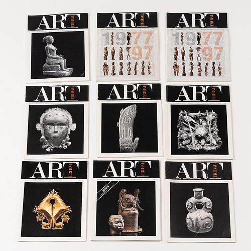 Collection of Art Tribal Magazines and Arts & Cultures Editions
