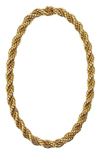 Tiffany & Co. 18 Karat Gold Necklace
