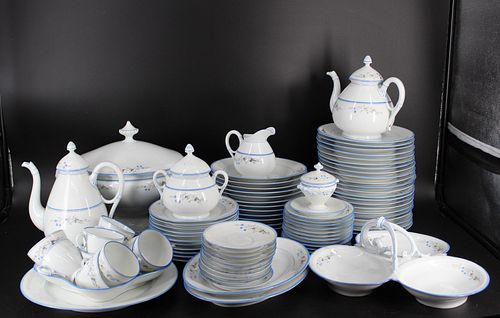 Haas Czjzek Schlaggenwald Large Porcelain Grouping