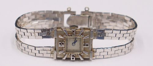 JEWELRY. Vintage Lady's 14kt Gold  Bracelet Watch.