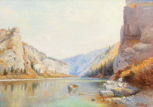 Ralph Earl DeCamp (1858–1936) — Gates of the Mountains