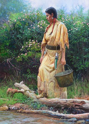 Martin Grelle (b. 1954) — A Rose in the Wild (2011)
