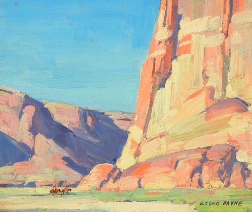 Edgar Payne (1883–1947) — Riders in Canyon de Chelly