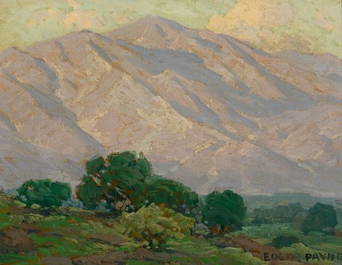 Edgar Payne (1883–1947) — Pasadena, California, San Gabriel Mountains