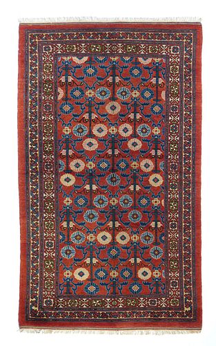 Vintage Khotan Rug, 4'4'' x 7'4'' (1.32 x 2.24 m)