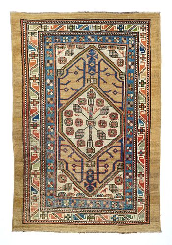 Antique Sarab (one of pair) Rug, 3'9" x 5'6" (1.14 x 1.68 m)