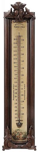 Large-Scale Thermometer with