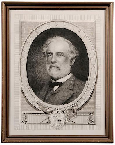 Bust Portrait of Robert E. Lee