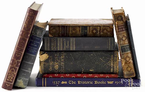 History reference books, 19th/20th c., to include Cassell's Concise Cyclopedia, two volumes