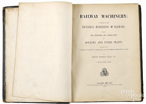 Daniel Kinnear Clark Railway Machinery: A treatise on the mechanical engineering of railways