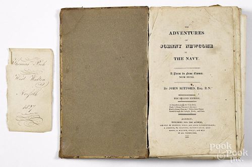John Mitford, Esq. The Adventures of Johnny Newcome in the Navy. A poem in four cantos with notes