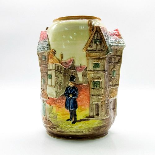 Royal Doulton Dickens Seriesware Sairey Gamp Relief Vase