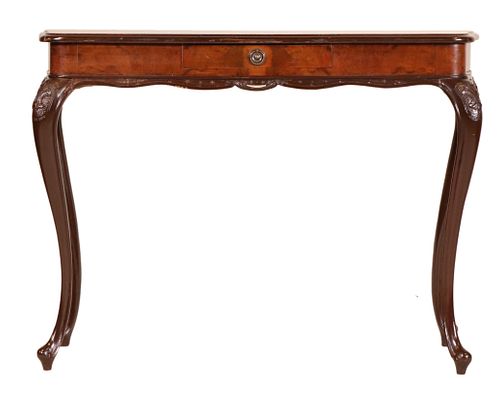 Regency Style Carved Mahogany Pier Table