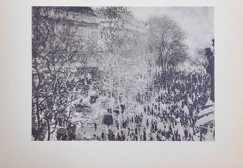 Claude Monet : La Boulevard des Capucines au Carnaval