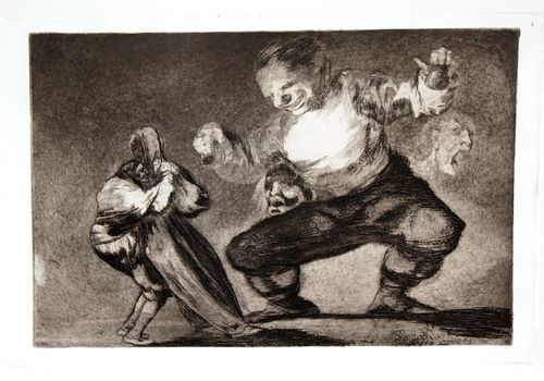 Francisco Goya - Tras El Vicio Viene El Fornicio