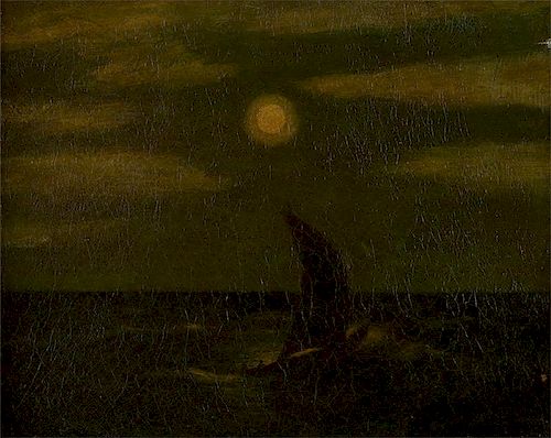 Attributed to Albert Pinkham Ryder N.A. (1847-1917 New Bedford, CT)