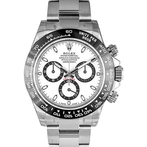 Rolex 116500LN - Cosmograph Daytona Automatic White Dial Stainless Steel Men's Watch