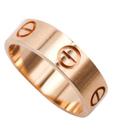 Cartier Love Ring  #53  / 18k yellow Gold