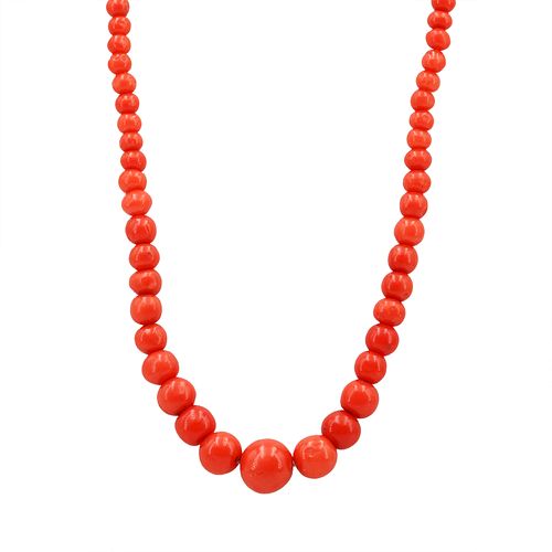 Graded Coral Necklace