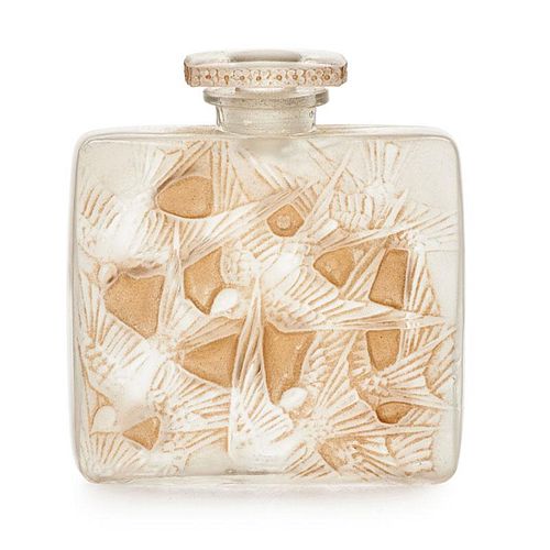 LALIQUE "Hirondelles" perfume bottle