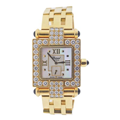 Chopard Imperiale 18k Gold Diamond MOP Quartz Ladies Watch 5272