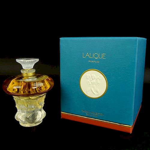 Boxed Lalique 2.7 fl. Oz Eau de Parfum Sirenes Bottle.
