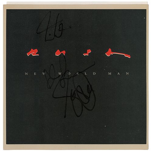 Rush Signed 45 RPM Record