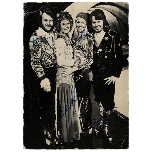 ABBA Signed Photograph