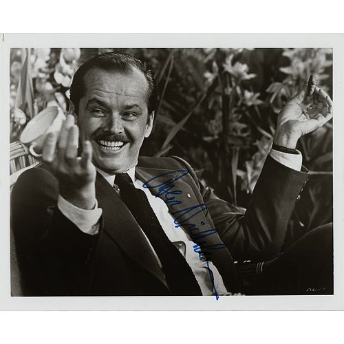 Jack Nicholson Signed Photograph