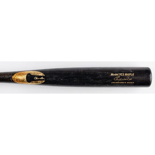 Yoenis Cespedes Game-Used Baseball Bat
