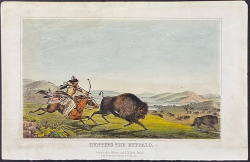 McKenney & Hall - Hunting the Buffalo
