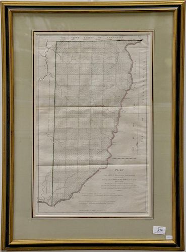 Thomas Hutchins, plat of the seven Ranges of Townships, being part of the territory of the United States N.W. of the River Ohio. 
24...