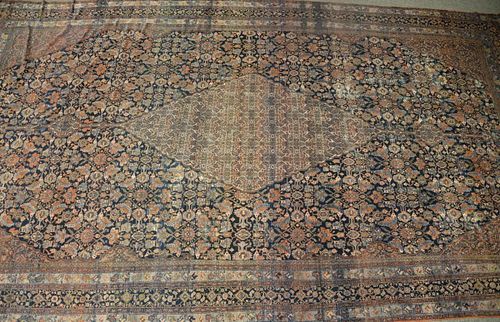 Lillihan Oriental carpet (some wear). 
13'8" x 24'5" 

Provenance: Property from Credit Suisse's Americana Collection