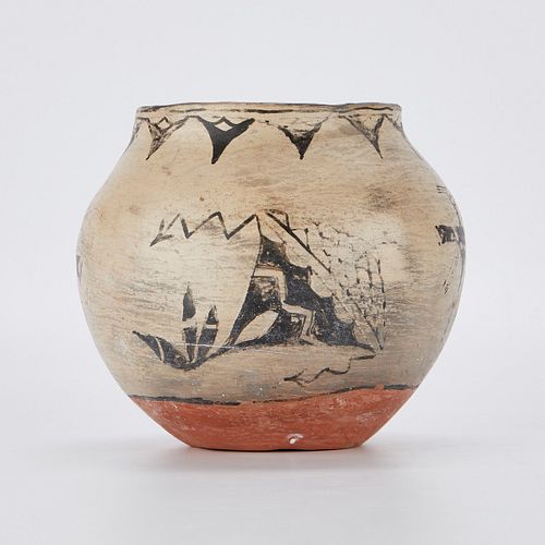 Early Cochiti Pueblo Pottery Jar