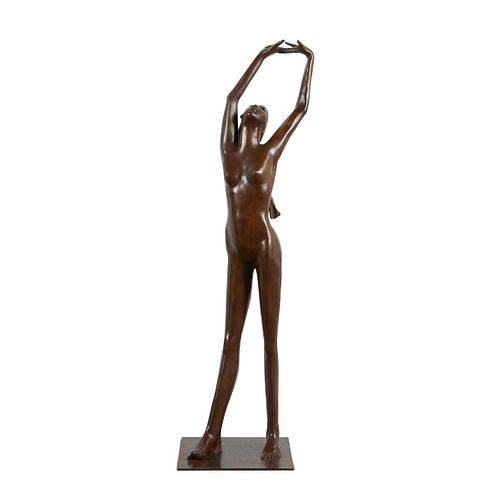 Bronze Female Figure Sculpture by Heidi Hoy