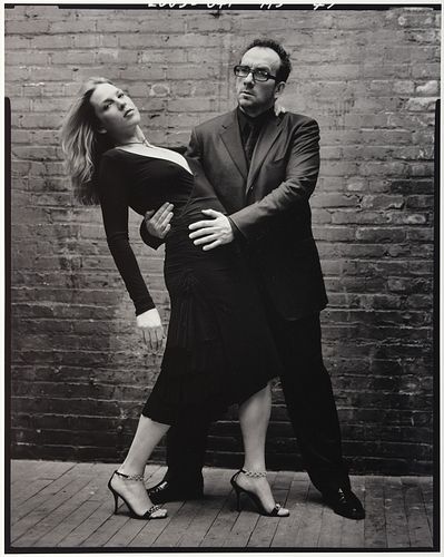 Mark Seliger Photograph of Diana Krall & Elvis Costello