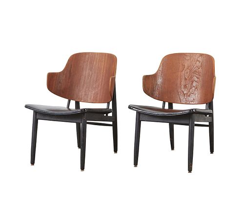 Pair of Ib Kofod-Larsen Lounge Chairs