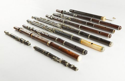 Grp: 10 Early Flutes and Whistles