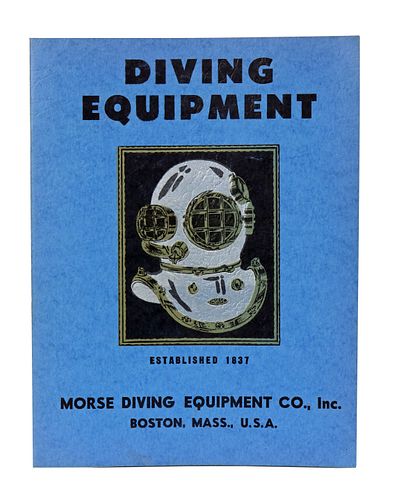 MORSE Diving Equipment Catalog 1971
