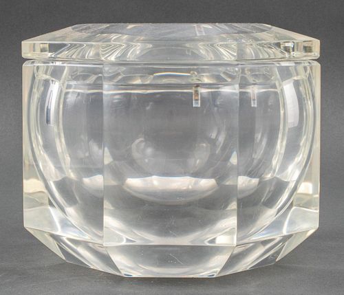 Alessandro Albrizzi Attributed Lucite Ice Bucket