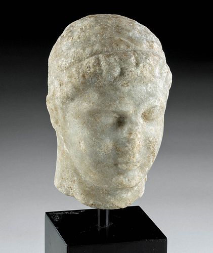Roman Julio-Claudian Marble Head, ex-Arte Primitivo