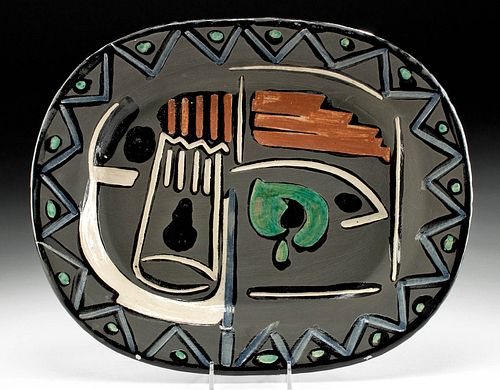 Picasso Ceramic Plate "Nature Morte" (1953)
