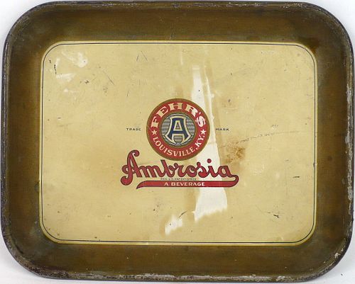 1920 Ambrosia 10½ x 13½ inch tray Louisville, Kentucky