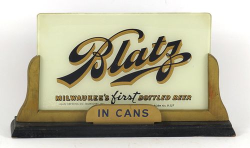 1952 Blatz Beer ROG Milwaukee, Wisconsin
