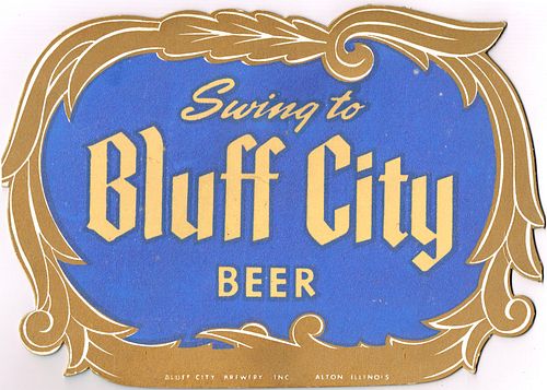 1950 Bluff City Beer Alton, Illinois