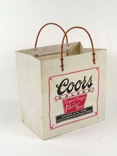 1937 Coors Export Lager/Pilsener Beer Golden, Colorado