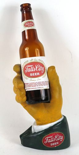 1995 Falls City Beer Chalk Hand Louisville, Kentucky