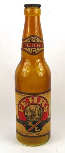 1945 Fehr's X/L Beer "Maxi" 20 inch Bottle display Louisville, Kentucky