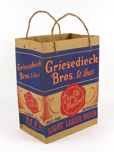 1939 Griesedieck Bros Double Mellow Beer Saint Louis, Missouri